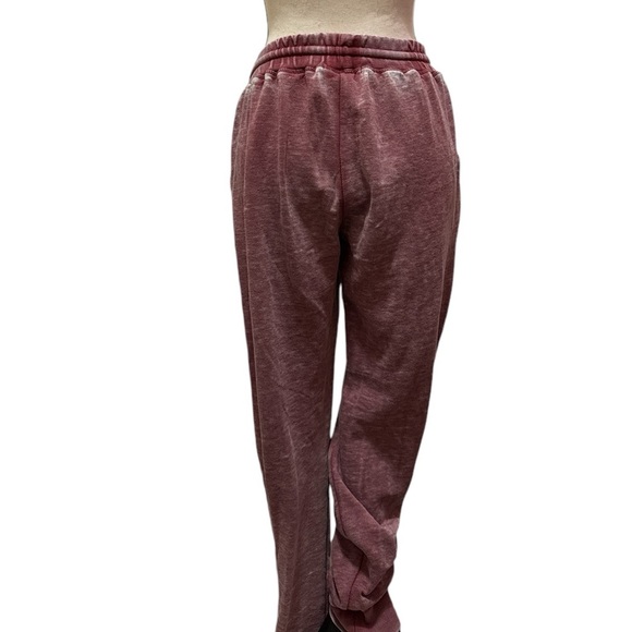 Forever 21 Burnout Joggers – Brick Red, Size XS - Picture 4 of 4